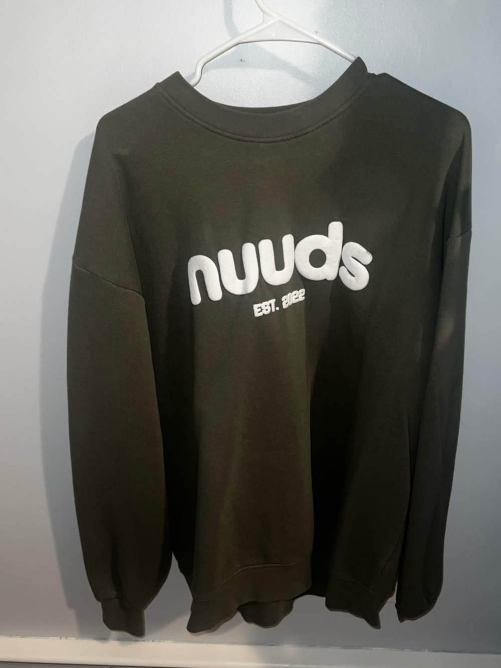 Nuuds Olive Crewneck Sweatshirt